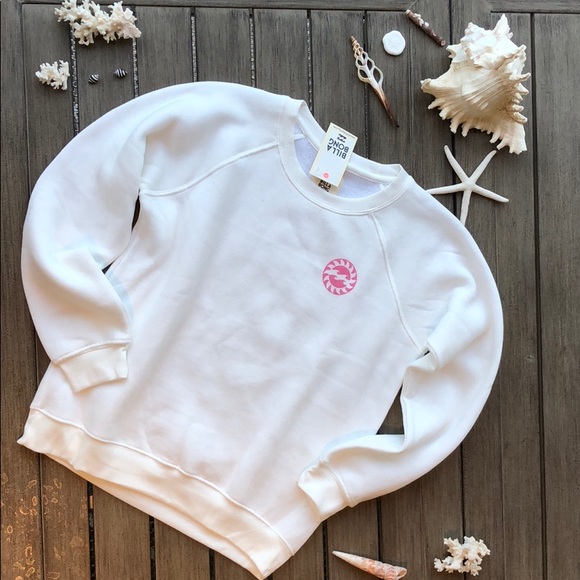 🌴🌼BILLABONG-  IN THE SEA CREW SWEASHIRT🌼🌴 - Picture 2 of 11